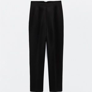 ZARA High Waisted Pants with Pleats Size L